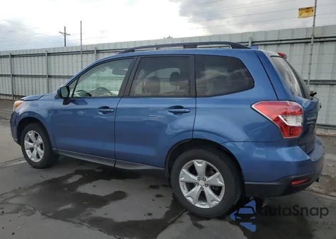 2016 Subaru Forester 2.5I Premium z USA, uszkodzony, nr VIN JF2SJADC4GH420311